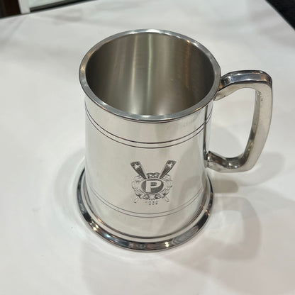 Potomac  | Hand Engraved Solid Pewter Tankard | Potomac | Crest and 4 Lines of Hand Engraving | Patriotic Gift Wrap