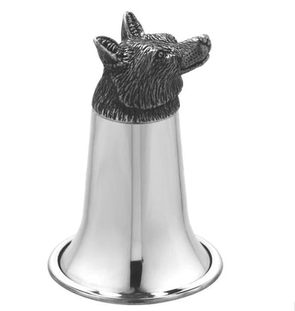 Sturrip Cups | Fox Head Stirrup Cups | Solid Pewter | Made in England | Authentic