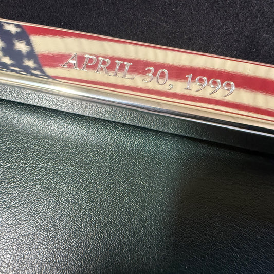 Gift: FAPE 2026 | Pewter Frame | 8 by 10 inches | Classic Picture Frame | Thin Border Frame | Made in USA | Hand Engraved