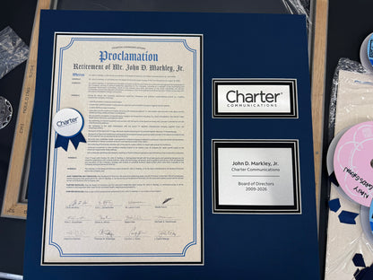September 2026 | Bespoke Framed Award / Proclamation