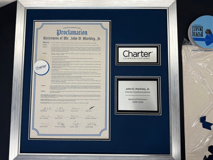 September 2026 | Bespoke Framed Award / Proclamation