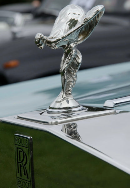 Rolls-Royce | The Spirit of Ecstasy | Car Mascot Award | Mascot: 4.5 Inches | Made in England