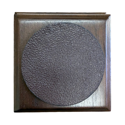 SIA | Waterford Crystal Capitol Dome | Walnut Base | Two Brass Plates Engraved with Logo and Text