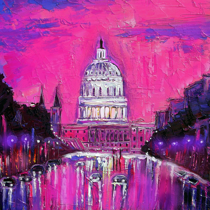 Sasim Paintings | Custom DC Art | Washington, DC Art | Original Oil and Acrylic on Canvas | Various Large Sizes