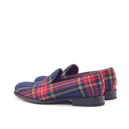 Custom Belgian Slipper Shoes | Tartan Plaid | Extraordinary Quality | MTO | Sterling & Burke Ltd