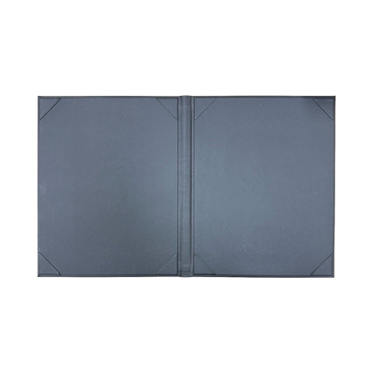 Signing Folder | Custom Certificate Holder | Black Bonded Leather | Double Sided