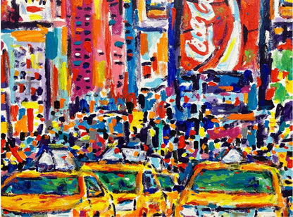 Painting by John Stango | Times Square, NYC IV | Gallery at Studio Burke, Washington, DC