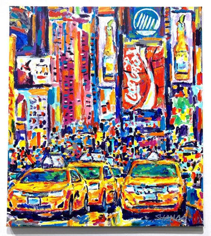 Painting by John Stango | Times Square, NYC IV | Gallery at Studio Burke, Washington, DC