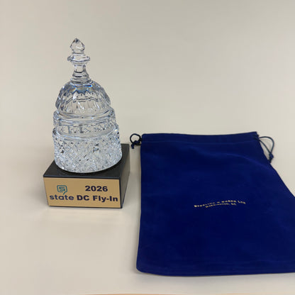 STATE DC Fly-in 2026 | Waterford Crystal Capitol Dome Award Gift on Marble Base