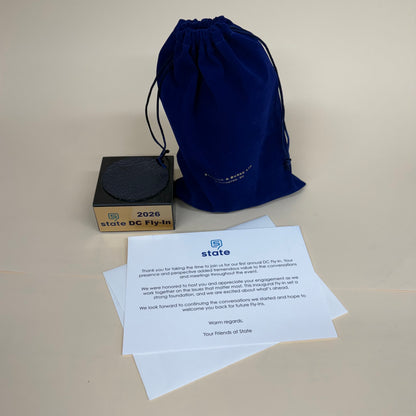 STATE DC Fly-in 2026 | Waterford Crystal Capitol Dome Award Gift on Marble Base