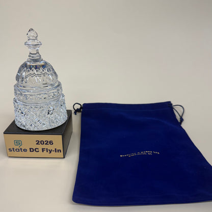 STATE DC Fly-in 2026 | Waterford Crystal Capitol Dome Award Gift on Marble Base