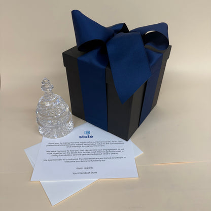STATE DC Fly-in 2026 | Waterford Crystal Capitol Dome Award Gift on Marble Base