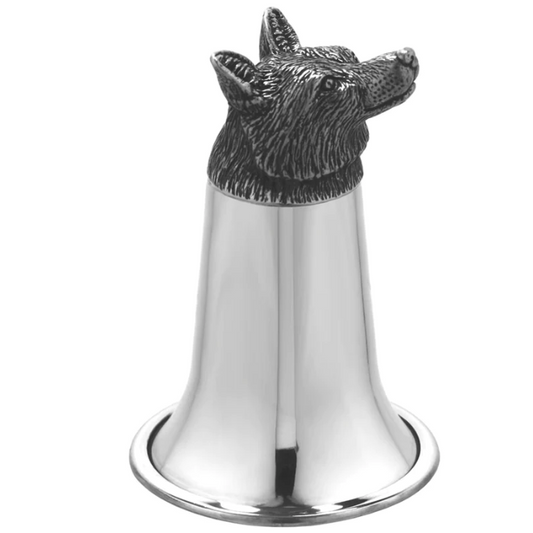 Sturrip Cups | Fox Head Stirrup Cups | Solid Pewter | Made in England | Authentic