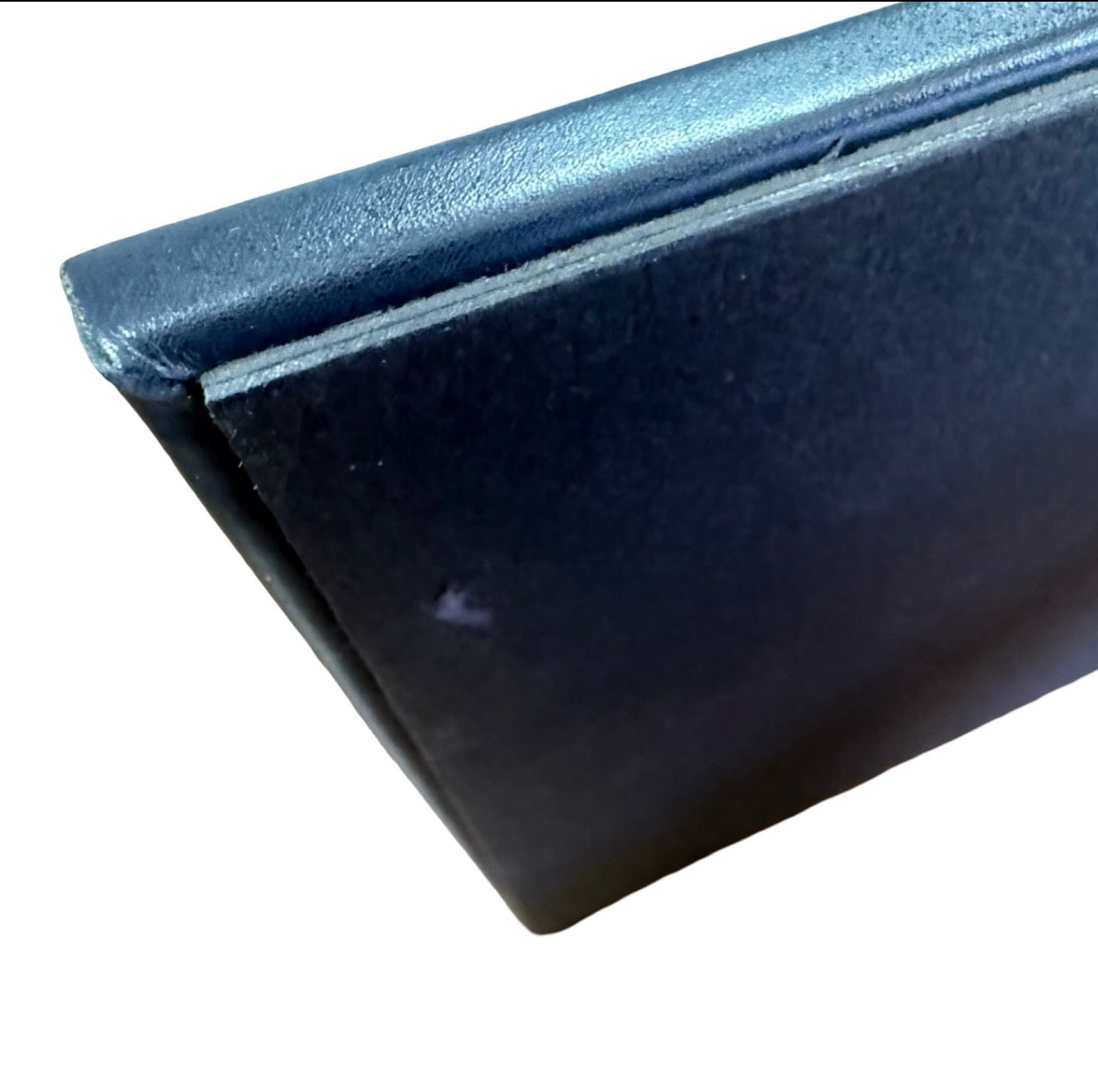 Leather Table Planner | Bespoke Production | Embassy Size | Navy Leather | Made in USA