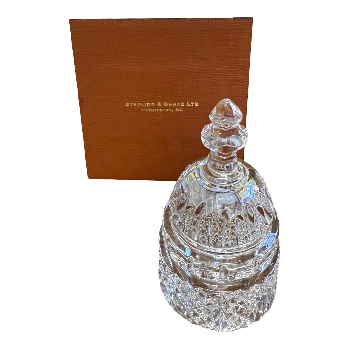 Waterford Crystal Capitol Dome Award on Walnut Base | Brass Plate Engraved | TEXAS TECH UNIV. | 2025