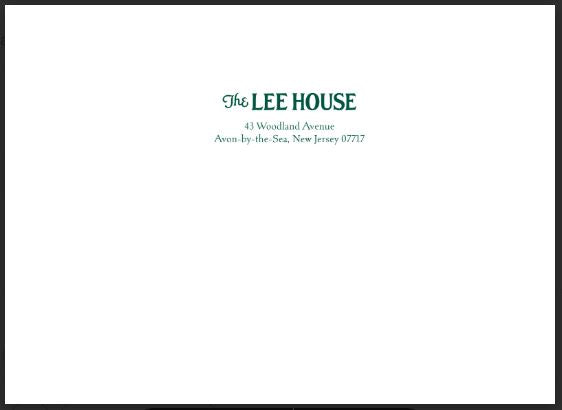 The Lee House | Bespoke Stationery | Correspondence Cards, Sheets & Envelopes | Darkest Green Ink | Off Set Printing on Pearl All Cotton Paper