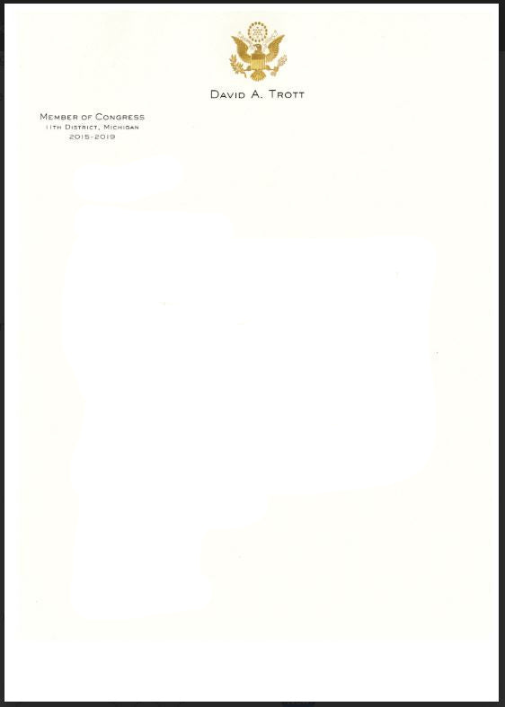 Trott | Bespoke Stationery | Monarch Sheets & Envelopes | Gilt Seal & Black Text | Hand Engraved on Ecru | Finest Quality