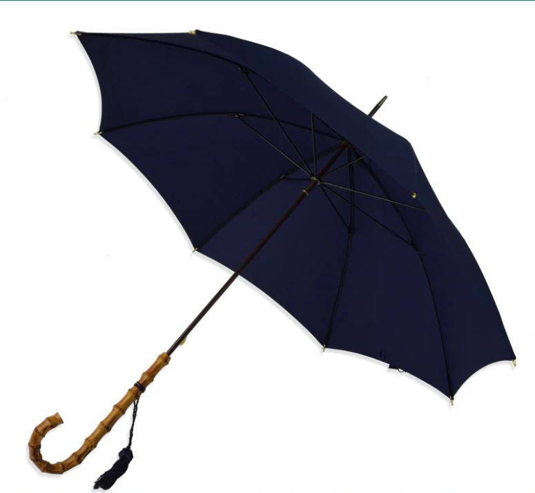 Ladies Whangee Umbrella | Metal Tube Shaft | Elegant English Umbrella | The Burke Umbrella