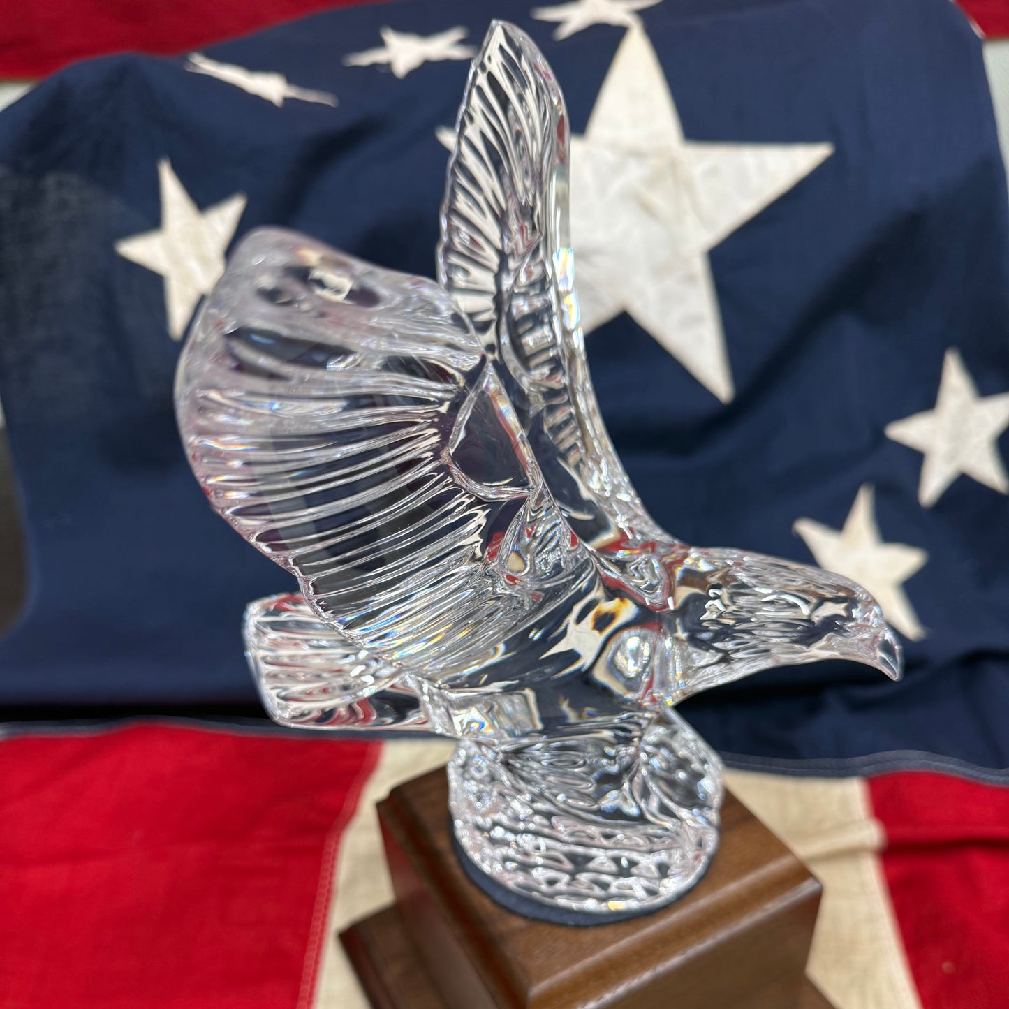 SMACNA | 2025 Award | Waterford Crystal American Eagle with engraved Base | GUNNING