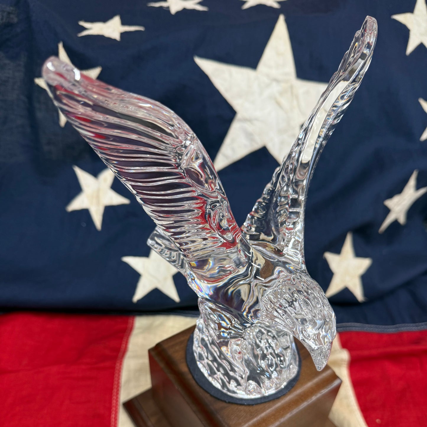 SMACNA | 2025 Award | Waterford Crystal American Eagle with engraved Base | GUNNING