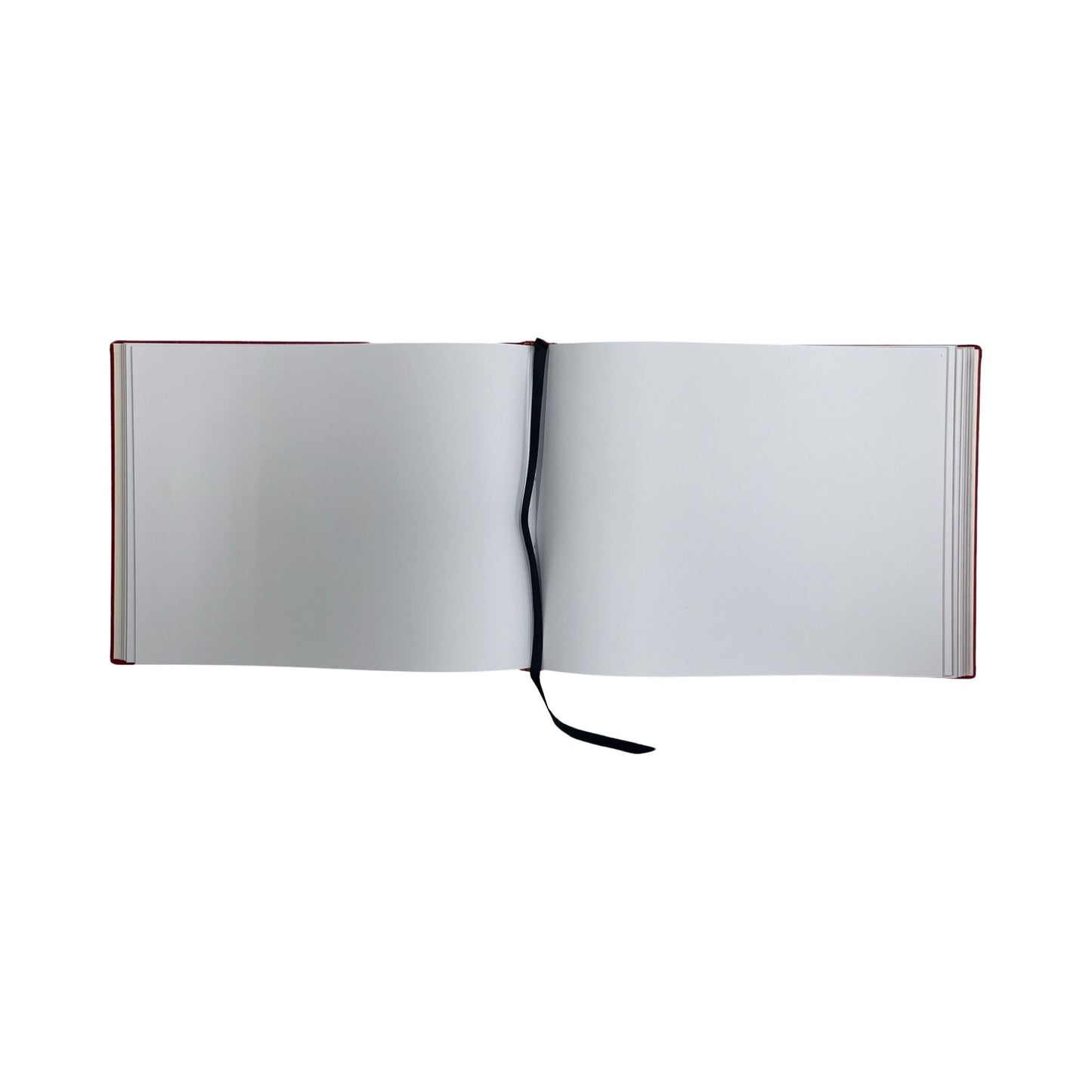 White House Fellows | Bespoke Guest Book | 2023-2024 White House Fellows Speakers Book | Embossed Scarlet Leather | 7 by 9 Inches | Blank Pages | GR79CAB