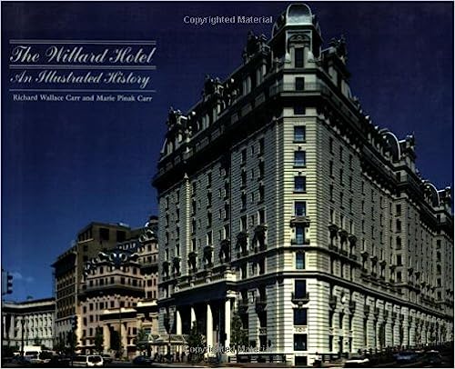 The Willard Hotel an Illustrated History | Special Book Bound in Leather | Bespoke Bookbinding