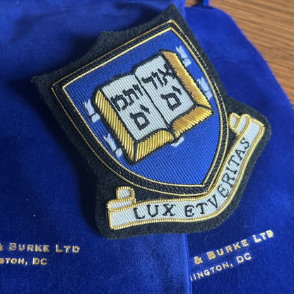 Blazer Badge | YALE Blazer Badge | Yale University Blazer Badge | Made in England
