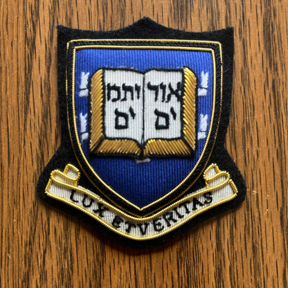 Blazer Badge | YALE Blazer Badge | Yale University Blazer Badge | Made in England