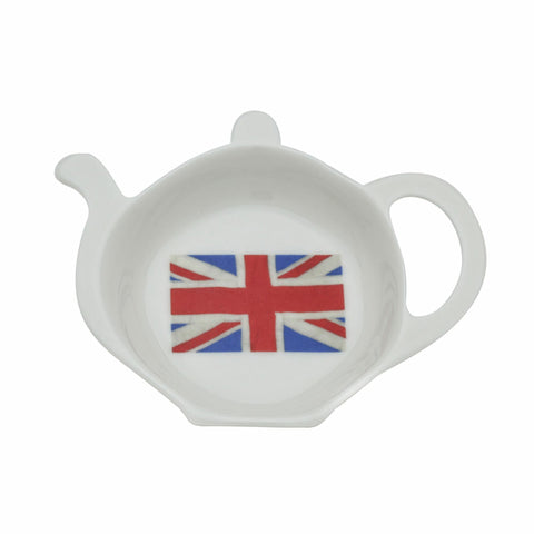 Halcyon Days | Union Jack Tea Bag Tidy | UK in the US | Custom Tea Tidy