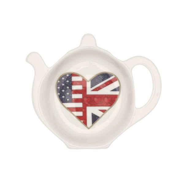 Halcyon Days A Very Special Relationship Collection Tea Bag Tidy-Bone China-Sterling-and-Burke