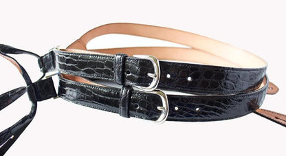 Alligator Bespoke Suspenders | Custom Made Alligator Suspenders and Braces | Finest Quality American Alligator