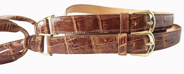 Alligator Bespoke Suspenders | Custom Made Alligator Suspenders and Braces | Finest Quality American Alligator