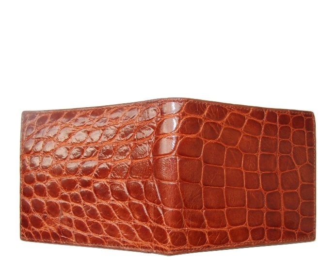 Alligator Bespoke Wallet | Custom Made Alligator Bifold Wallet | Finest Quality American Alligator