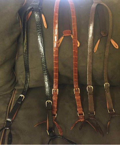 Lizard Bespoke Suspenders | Custom Made Genuine Lizard Suspenders and Braces | Finest Quality Lizard
