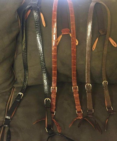 Alligator Bespoke Suspenders | Custom Made Alligator Suspenders and Braces | Finest Quality American Alligator