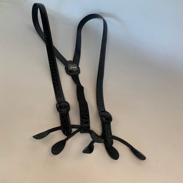 Formal Alligator Suspenders | Custom Made Alligator Suspenders and Braces | Black Tie, Formal, Alligator Suspenders