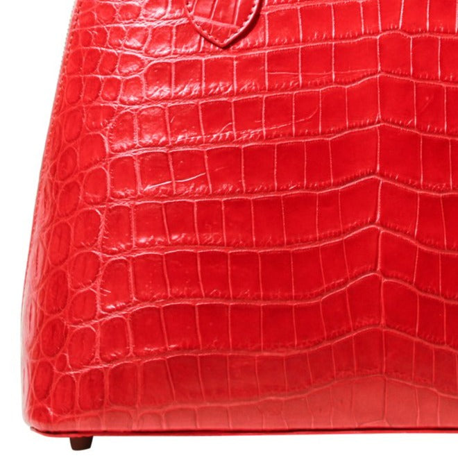 Red Crocodile Textured Phone Bag Online Shopping | OXXOSHOP