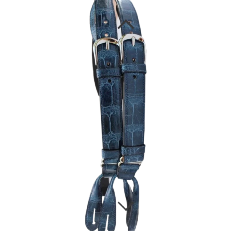 Alligator Bespoke Suspenders | Custom Made Alligator Suspenders and Braces | Finest Quality American Alligator