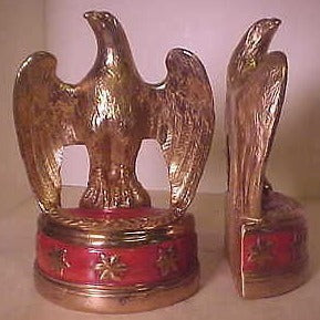 Reproduction Federal Eagle | New Black American Eagle Award and Business Gift on Base | JFK Bookends