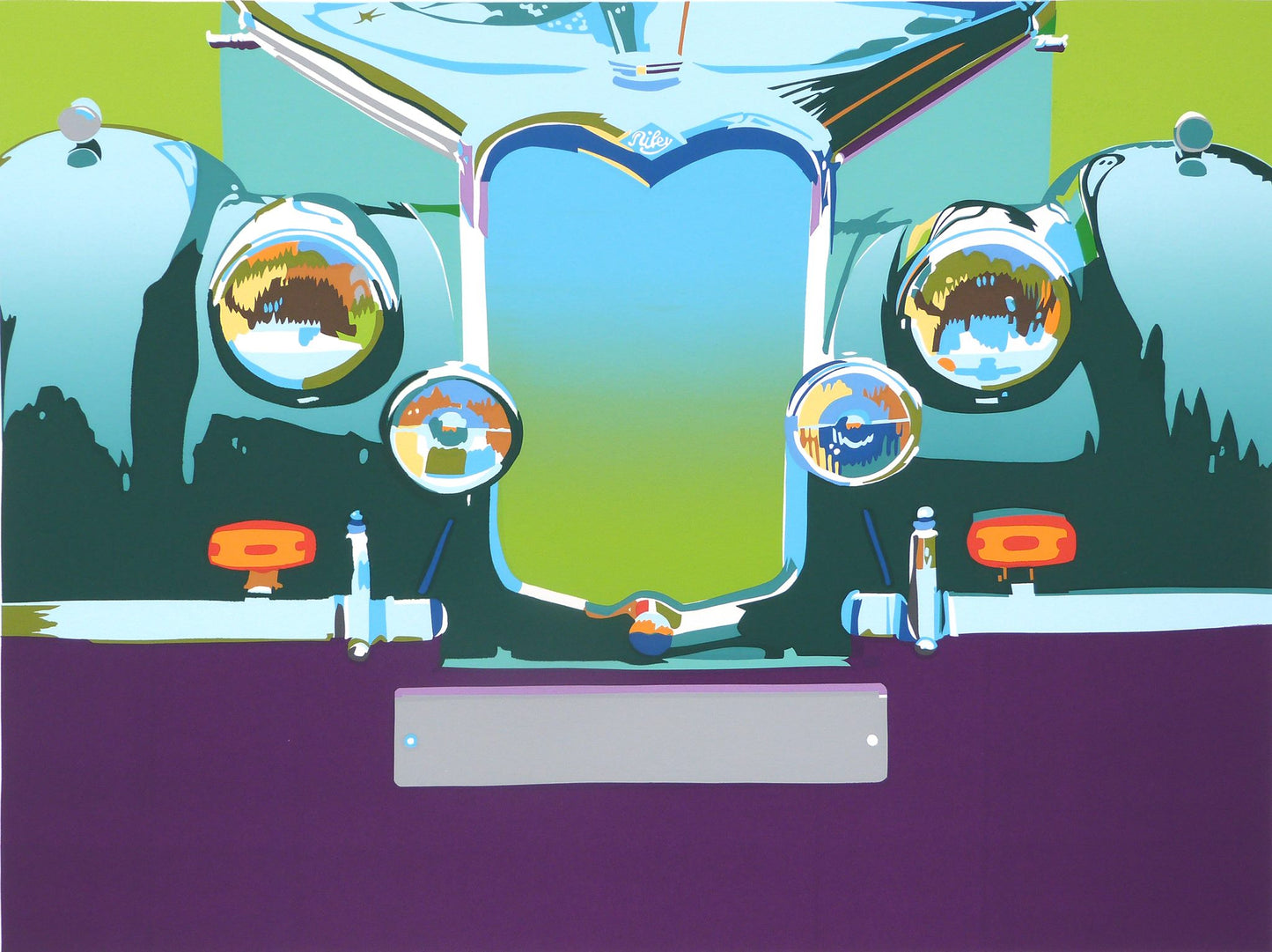 Custom Art | My Vintage Automobile Painting From Your Favorite Photograph | Corporate Art Sample | Commission Business Gift | Any Size | Large and Small