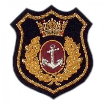 Merchant Navy Blazer Badge | Made in England-Blazer Badge-Sterling-and-Burke