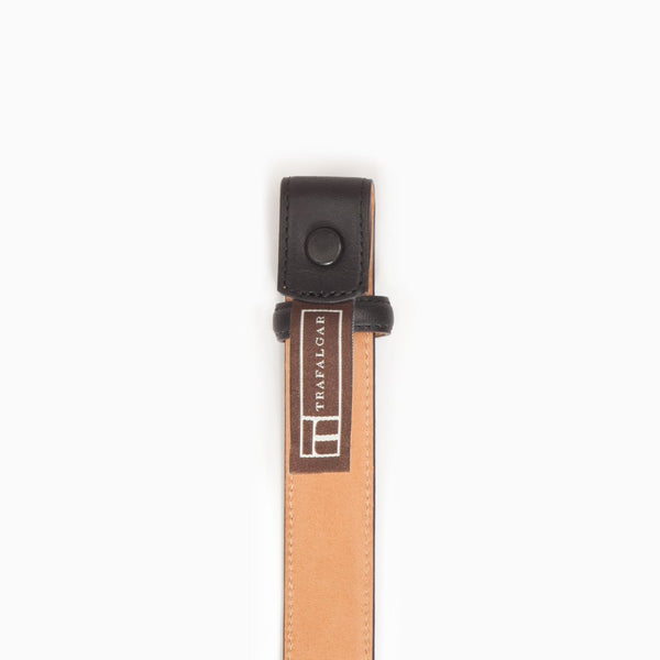 Cortina Leather, 1 Inch Belt Strap, Black-Belt Strap-Sterling-and-Burke