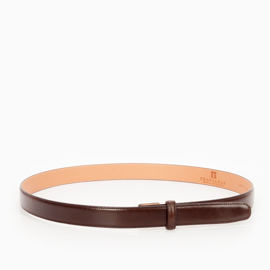 Cortina Leather, 1 Inch Belt Strap, Brown-Belt Strap-Sterling-and-Burke