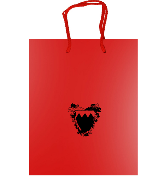 Quick Ship Bahrain Embassy Gift Bag | Blank Bags | Quantity: 100 | Studio Burke DC
