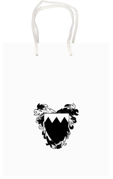Quick Ship Bahrain Embassy Gift Bag | Blank Bags | Quantity: 100 | Studio Burke DC