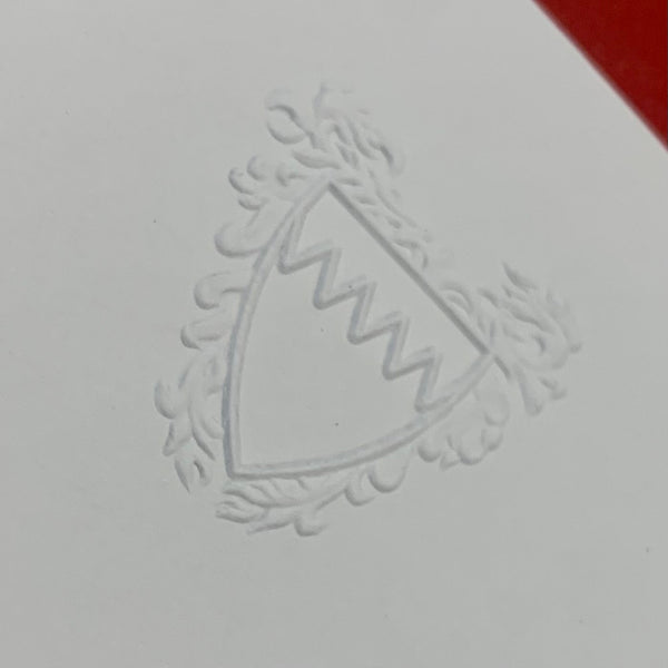Embassy of Bahrain | American Letter Sheet and Envelope | Thermography, Printing, Embossing, Engraving