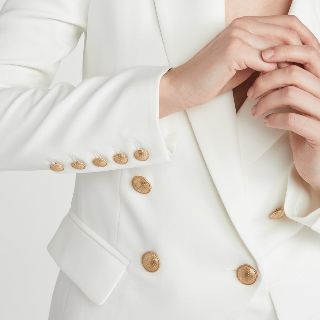 Checkerboard Blazer Buttons | Gold Plated Blazer Buttons | Made in England | Benson and Clegg, London