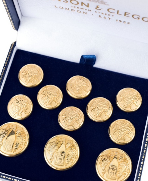 Duck Blazer Buttons | Gold Plated Blazer Buttons | Made in England | Benson and Clegg, London