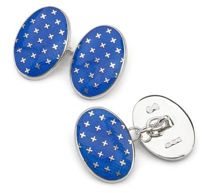 Jermyn St. Collection Chain Cufflinks, Royal-Cufflinks-Sterling-and-Burke