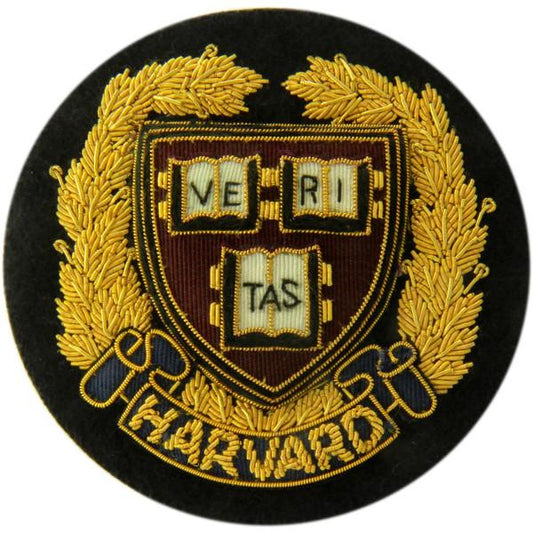 Harvard Blazer Badge | Made in England-Blazer Badge-Sterling-and-Burke